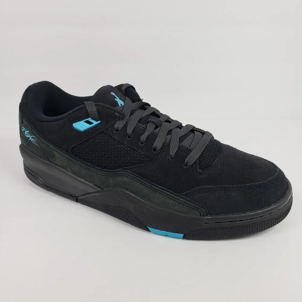 Nike Air Jordan Flight Court Mens Size 12 Black Gamma Blue Anthracite Shoes